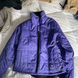 Marker purple insulated ski jacket never worn
